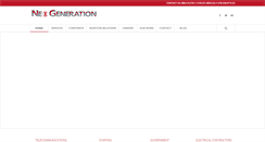 Desktop Screenshot of neogenerationllc.com
